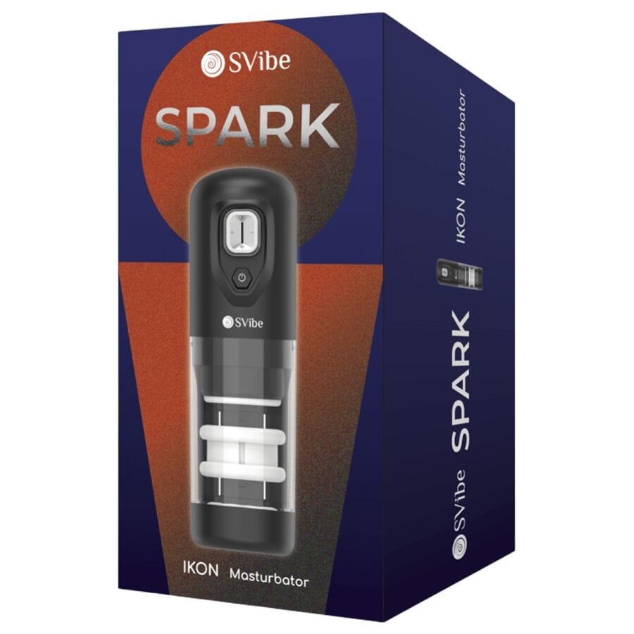 Masturbator Ikon Spark Stoss- & Rotations 12,8 x 4,5 cm.4