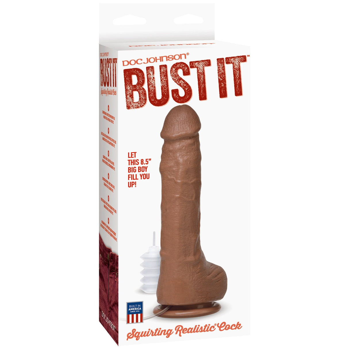 Spritzender Dildo Ibiza braun 23 x 5 cm