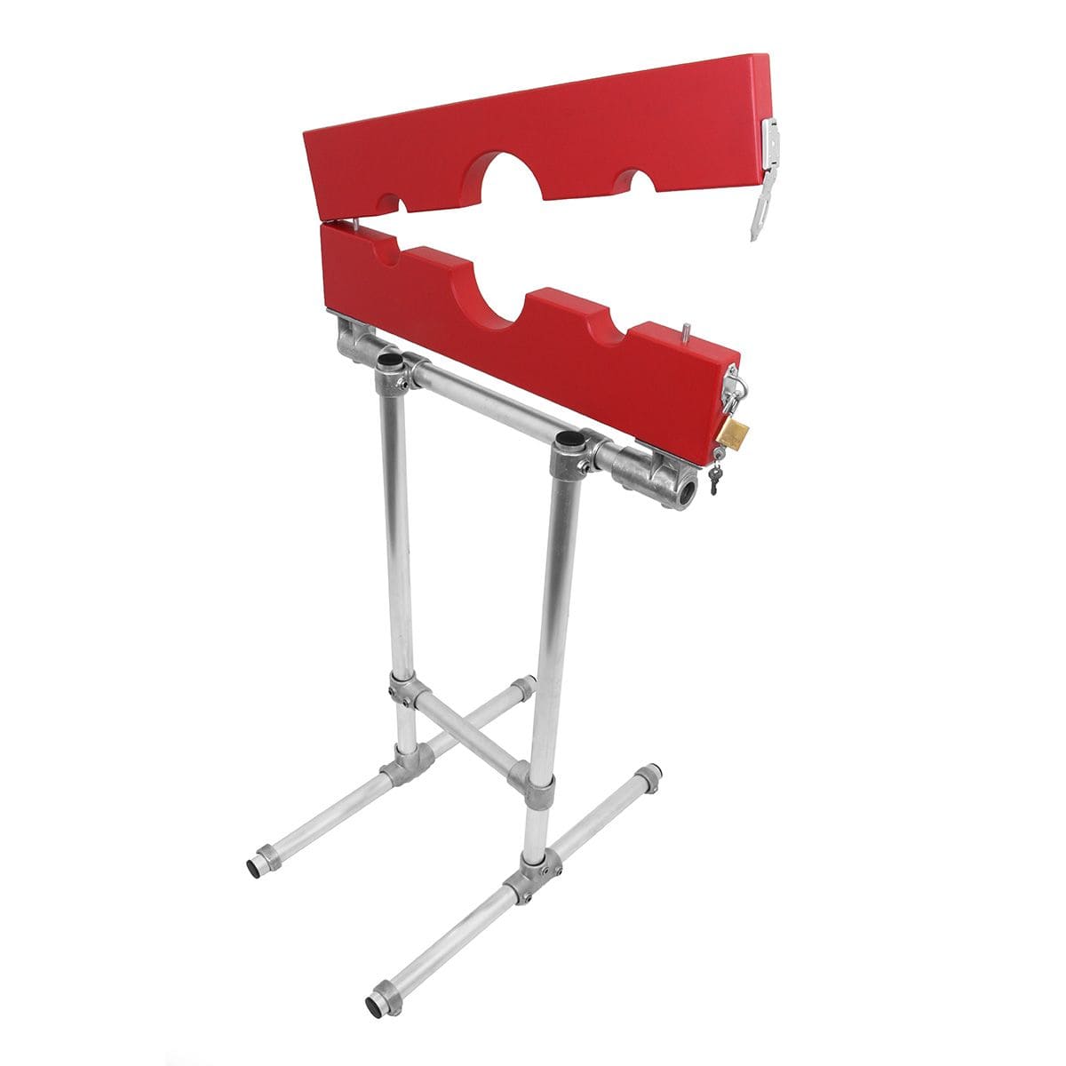 Standpranger Höhenverstellbar Rot
