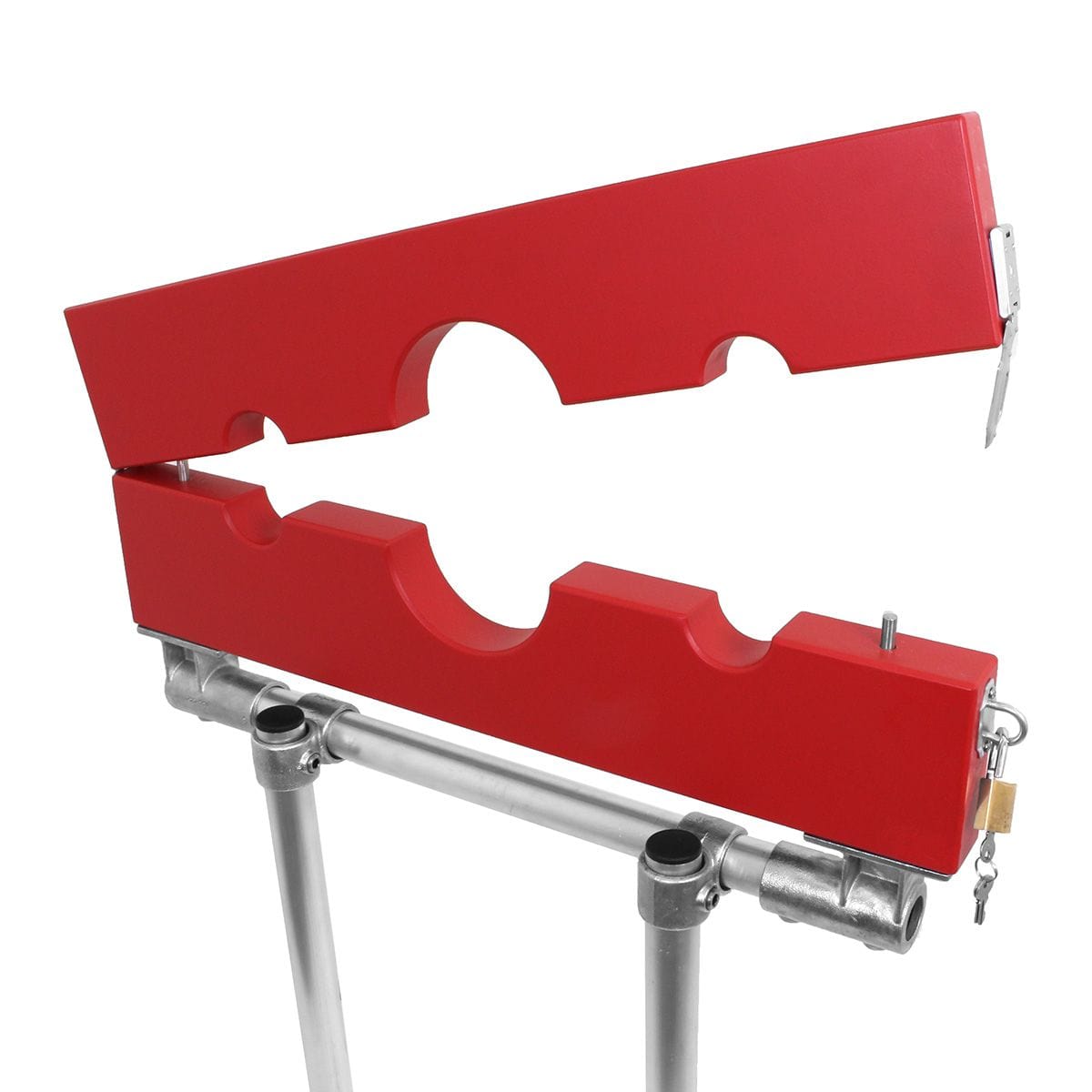 Standpranger Höhenverstellbar Rot
