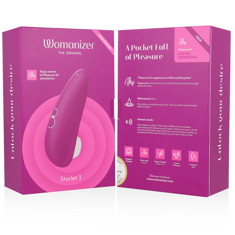 Starlet 3 Klitorisstimulator Violett – Ansicht 7