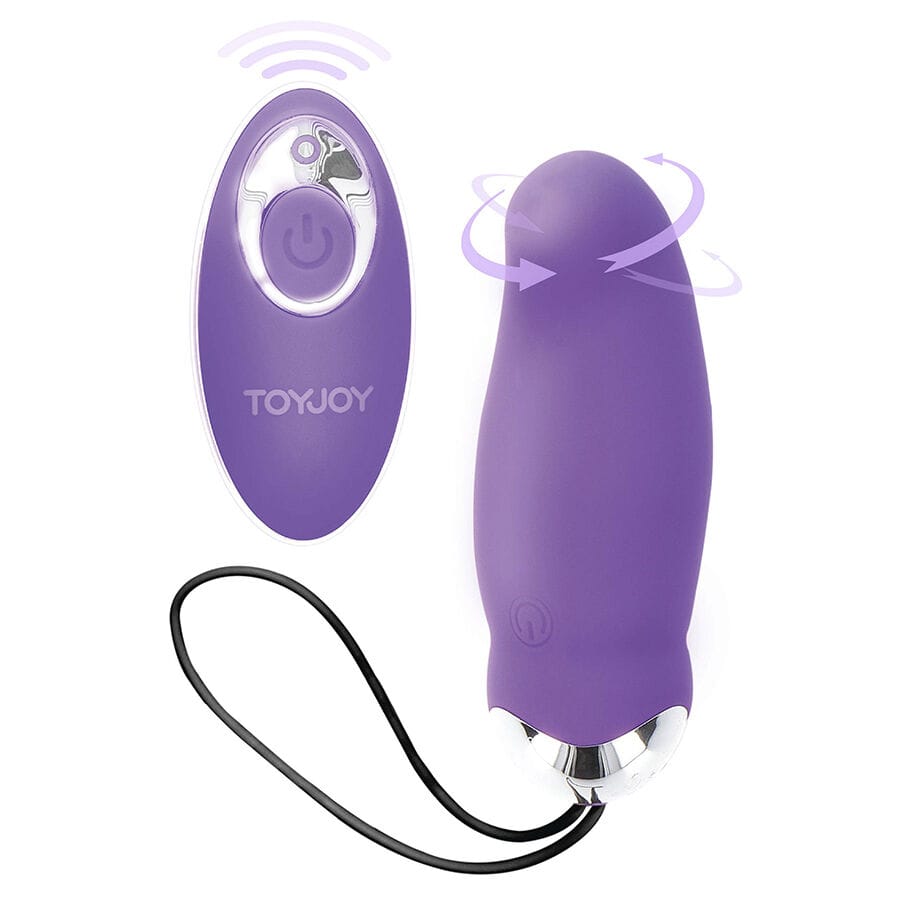 Vibrator Happiness My Orgasm Eggsplode Lila mit Fernbedienung 8,9 x 3,1 cm