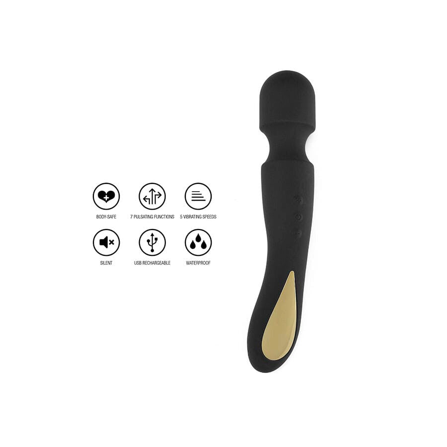 Vibrator Zenith Licht--Stab Schwarz 6,5 x 4 cm.1