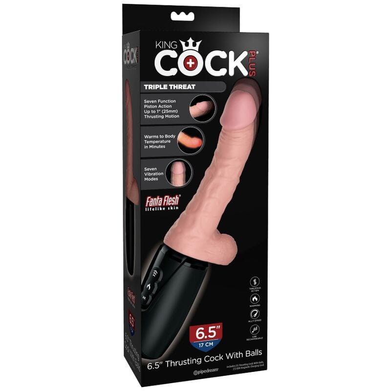 Triple Threat Dildo Hell 14 cm – Ansicht 9