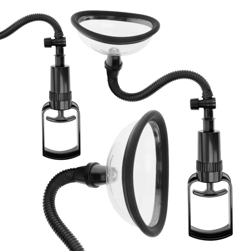 Vaginalpumpe manuell mit zwei austauschbaren Cups – Ansicht 2