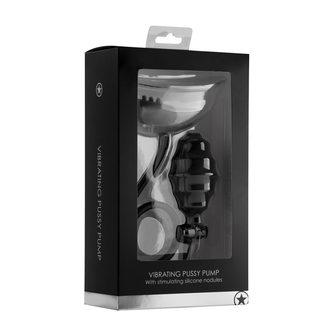 Vaginapumpe Ouch mit Vibration Schwarz 66 cm – Ansicht 2