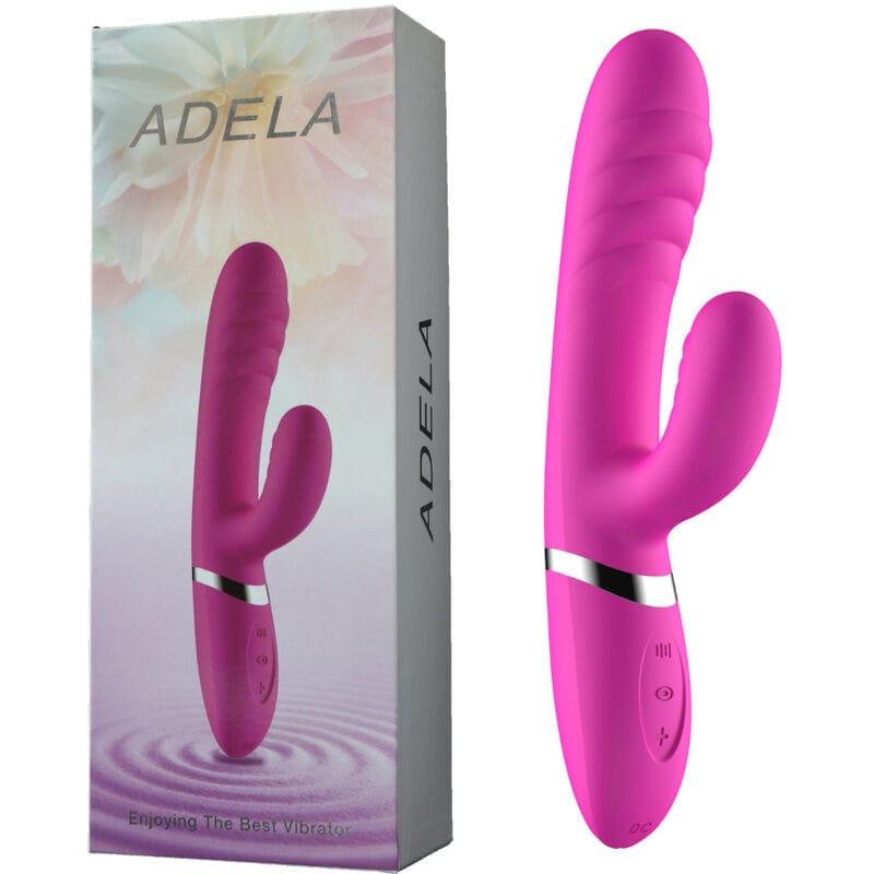 Vibrator Adela & Stimulator Fuchsia