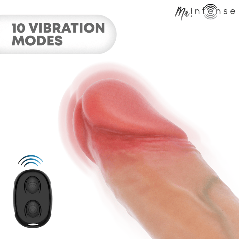 Vibrator Arnold L Penishülle aus Silikon mit Fernbedienung 16 cm Ø 4,5 cm – Ansicht 2