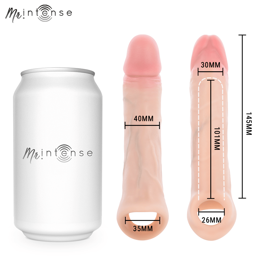 Vibrator Arnold M Penishülle aus Silikon mit Fernbedienung 14,5 cm Ø 4 cm – Ansicht 7