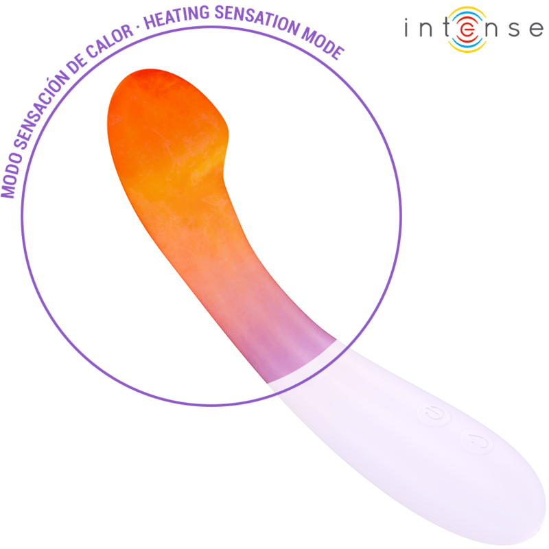 Vibrator Becky Heizbar 7 Vibrationen Lila 19 cm