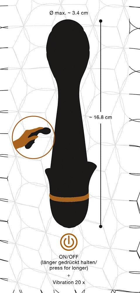Vibrator Blume 16,8 x 3,4 cm