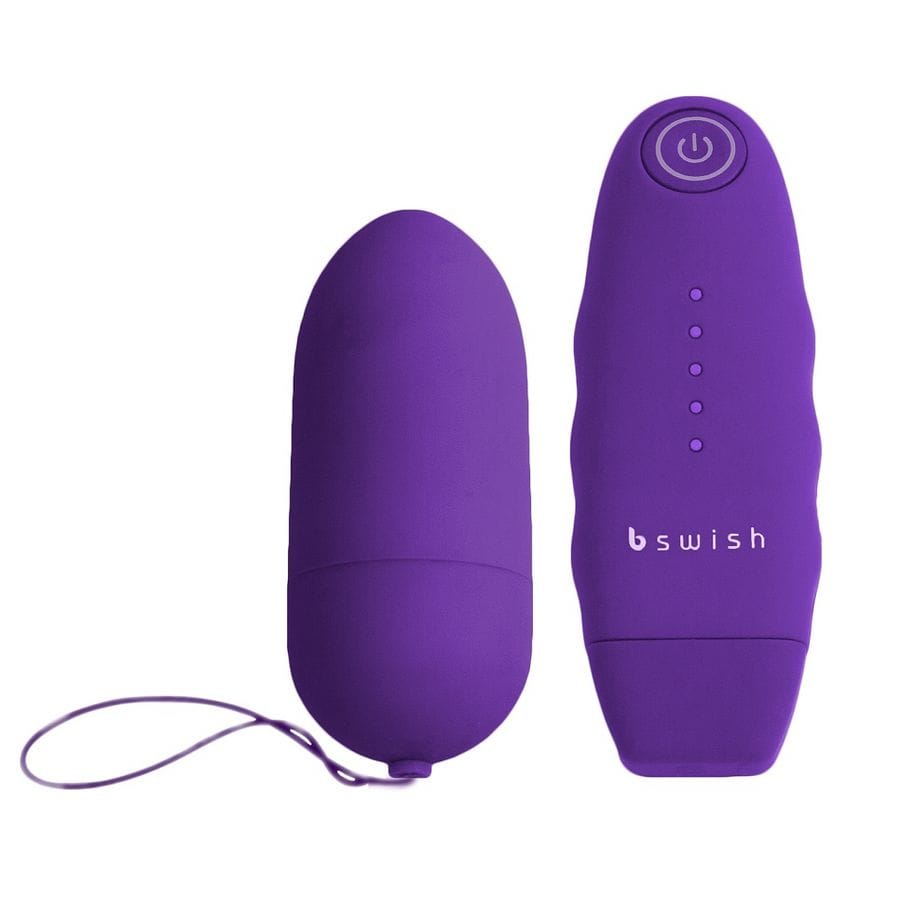 Vibrator Bnaughty Unleashed Classic Flieder mit Fernbedienung 7,6 x 3,3 cm