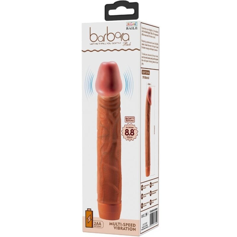 Vibrator Bob Mulatte 22,5 cm