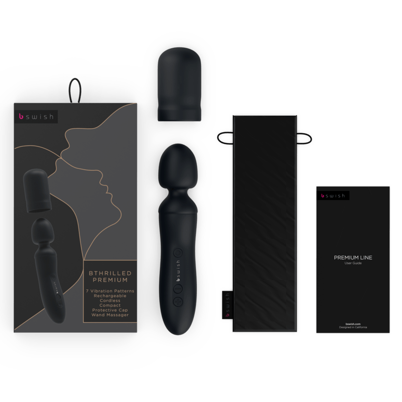 Vibrator Bthrilled Stab Premium Schwarz 21 x 3,35 cm – Ansicht 4