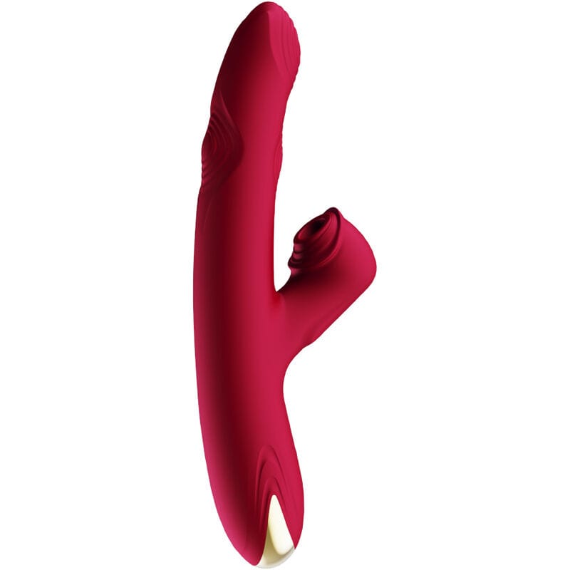 Vibrator Bump & Saugnapf Modell 1 Burgunder