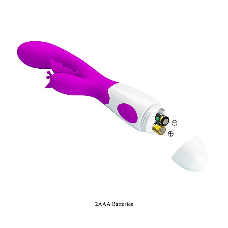 Vibrator Butterfly Kiss Rabbit 30 Funktionen Lila – Ansicht 9