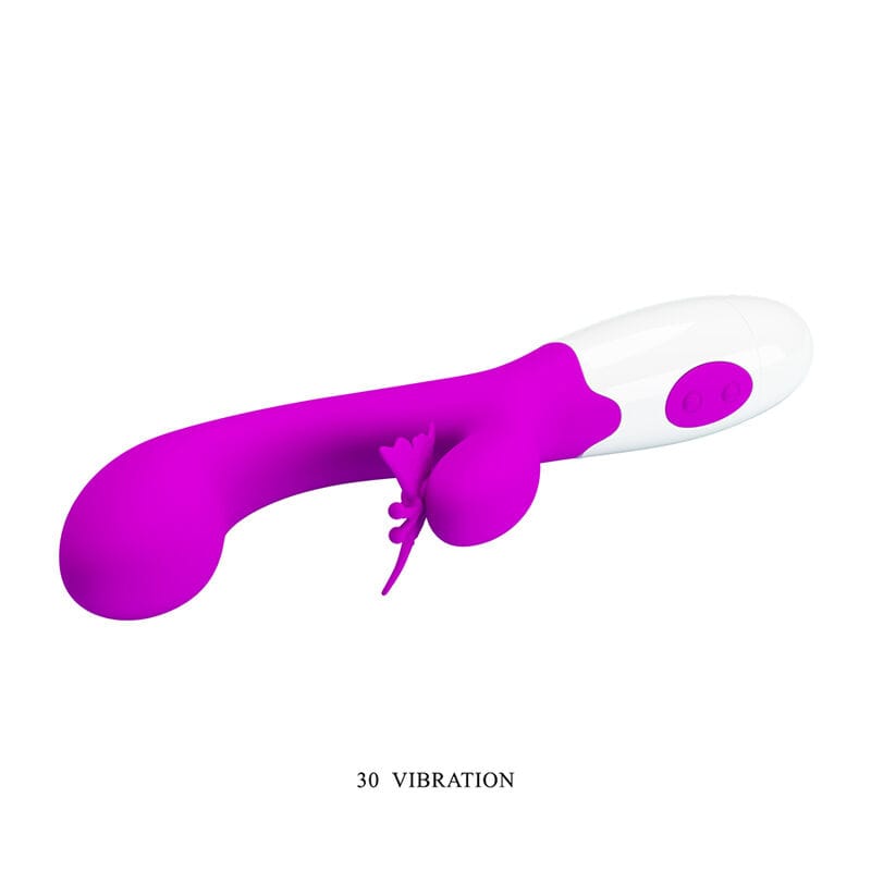 Vibrator Butterfly Kiss Rabbit 30 Funktionen Lila – Ansicht 6