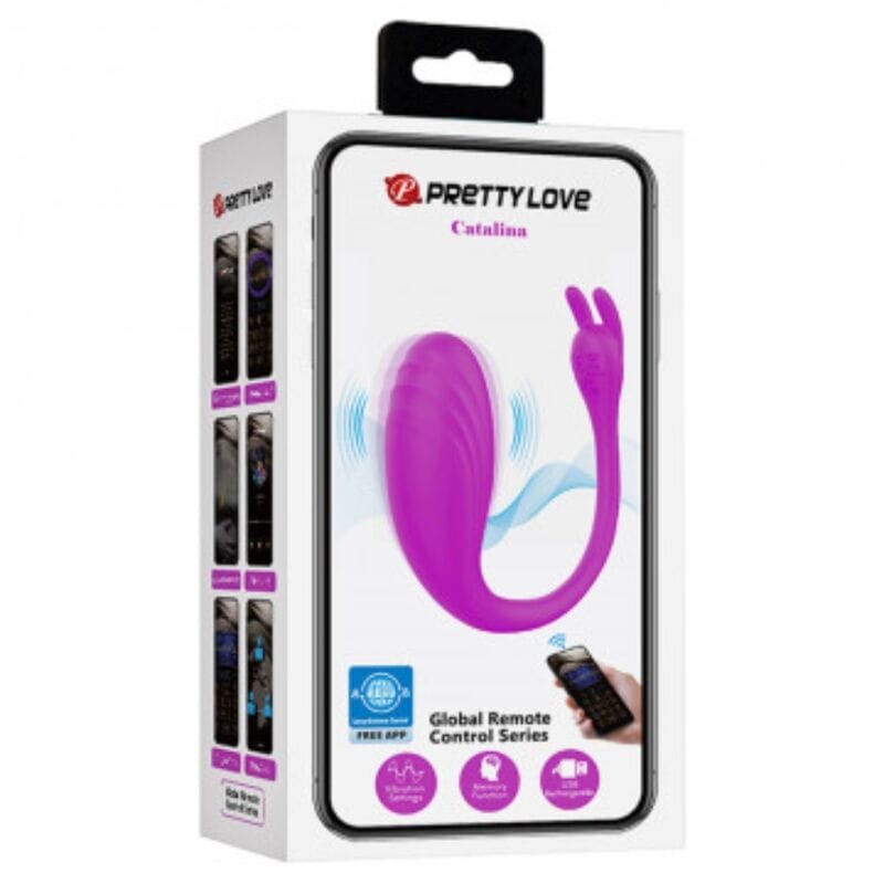 Vibrator Catalina mit App-Steuerung Flieder – Ansicht 6