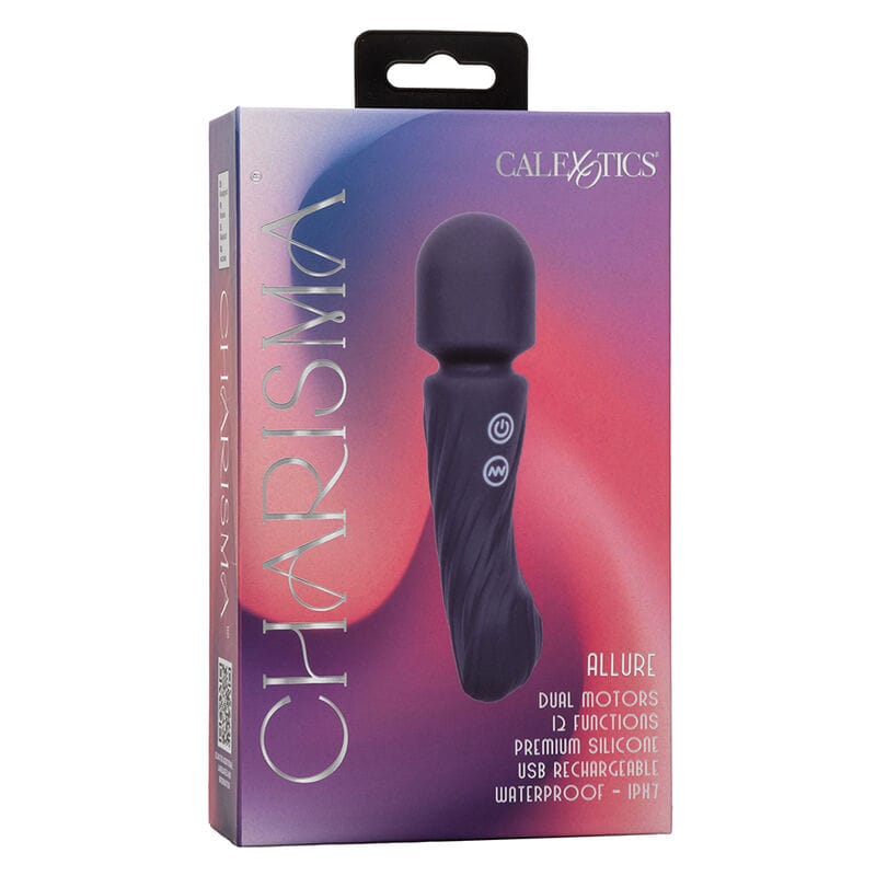 Vibrator Charisma Allure Doppelmotor 12 Funktionen x Lila 17,25 x 4,5 cm