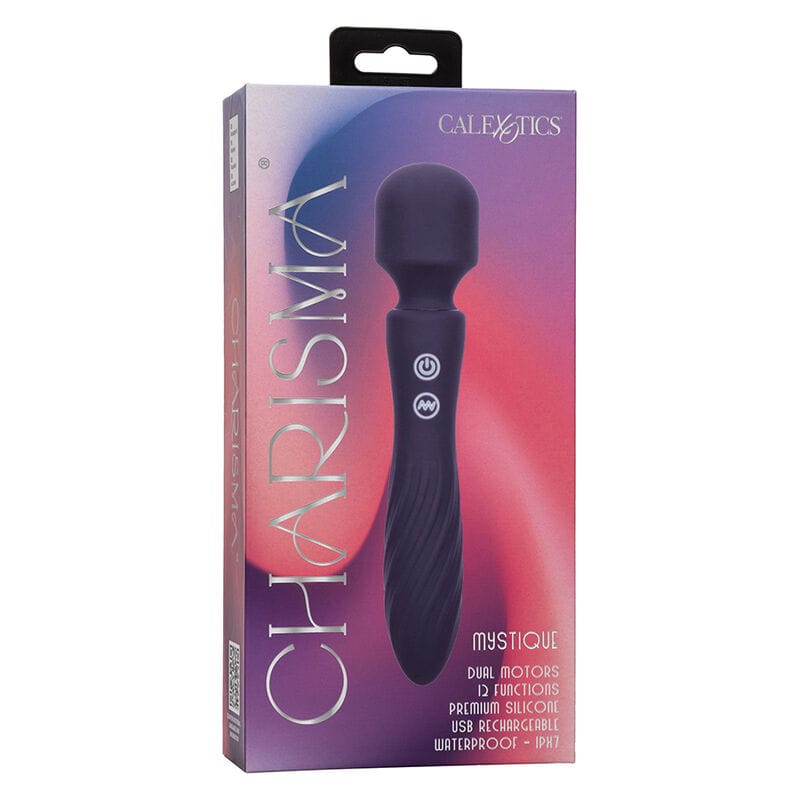 Vibrator Charisma Mystique Doppelmotor 12 Funktionen x Lila 20,5 x 4,5 cm
