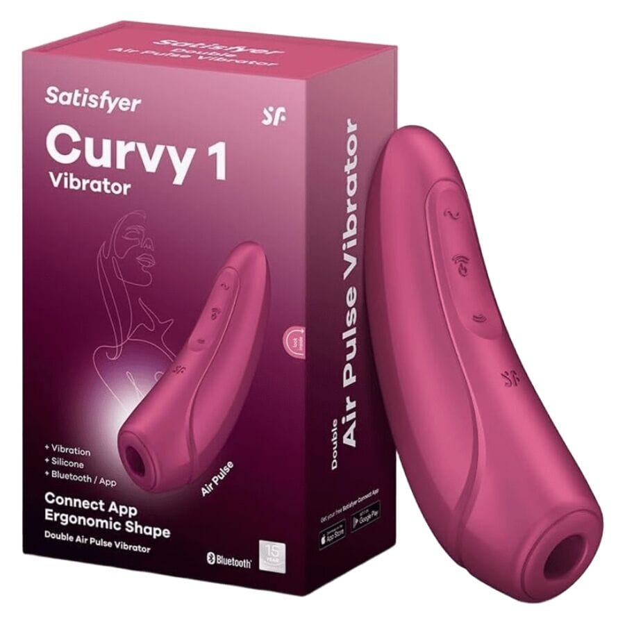 Vibrator Curvy 1 Rot Pink