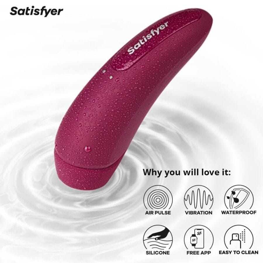 Vibrator Curvy 1 Rot Pink – Ansicht 2