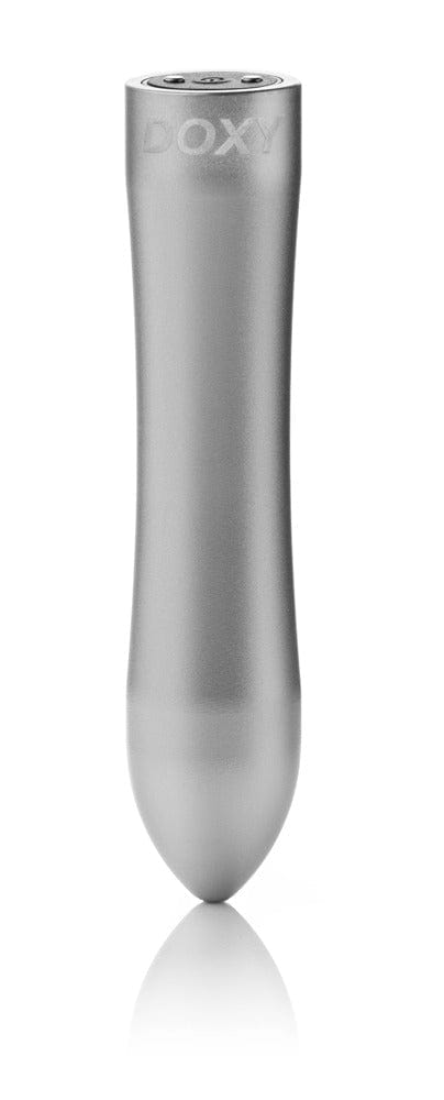 Vibrator Doxy Bullet Silber 12 x 2,5 cm
