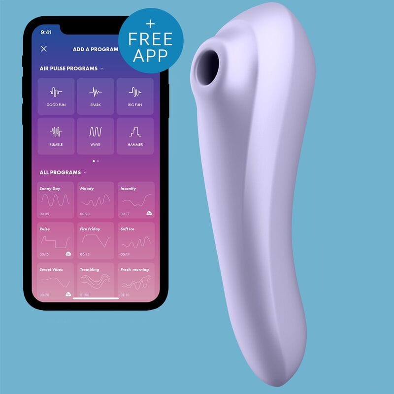 Vibrator Dual Pleasure Air Pulse Mauve Lila – Ansicht 4