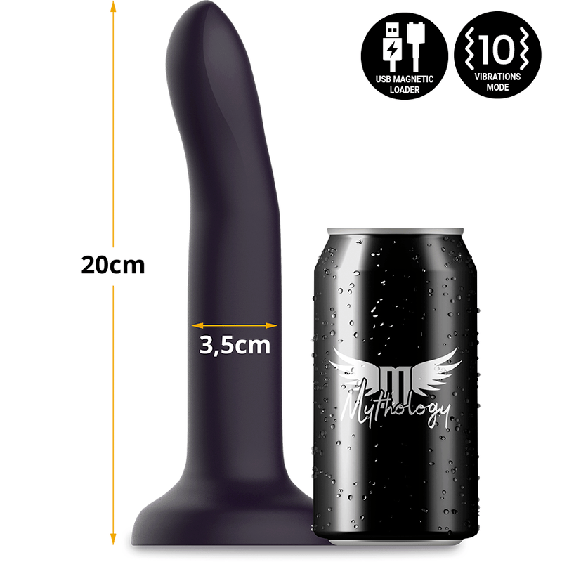 Vibrator Duman Mystic L Kompatibel mit Watchme Wireless Technology 16,5 x 3,5 cm