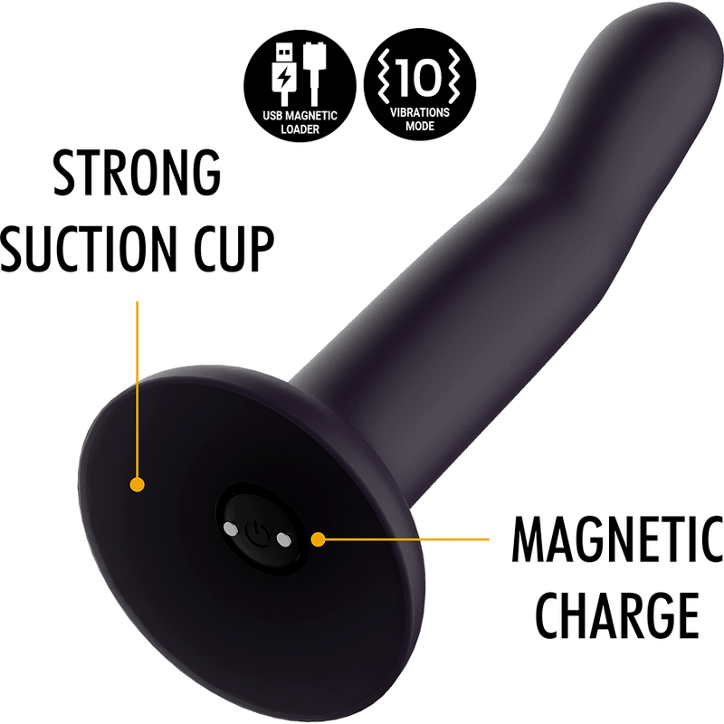 Vibrator Duman Mystic L Kompatibel mit Watchme Wireless Technology 16,5 x 3,5 cm
