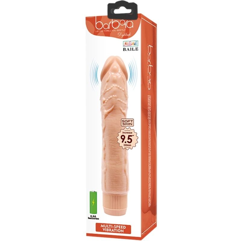 Vibrator Dybbuk Fleisch Hautfarbe 24 cm