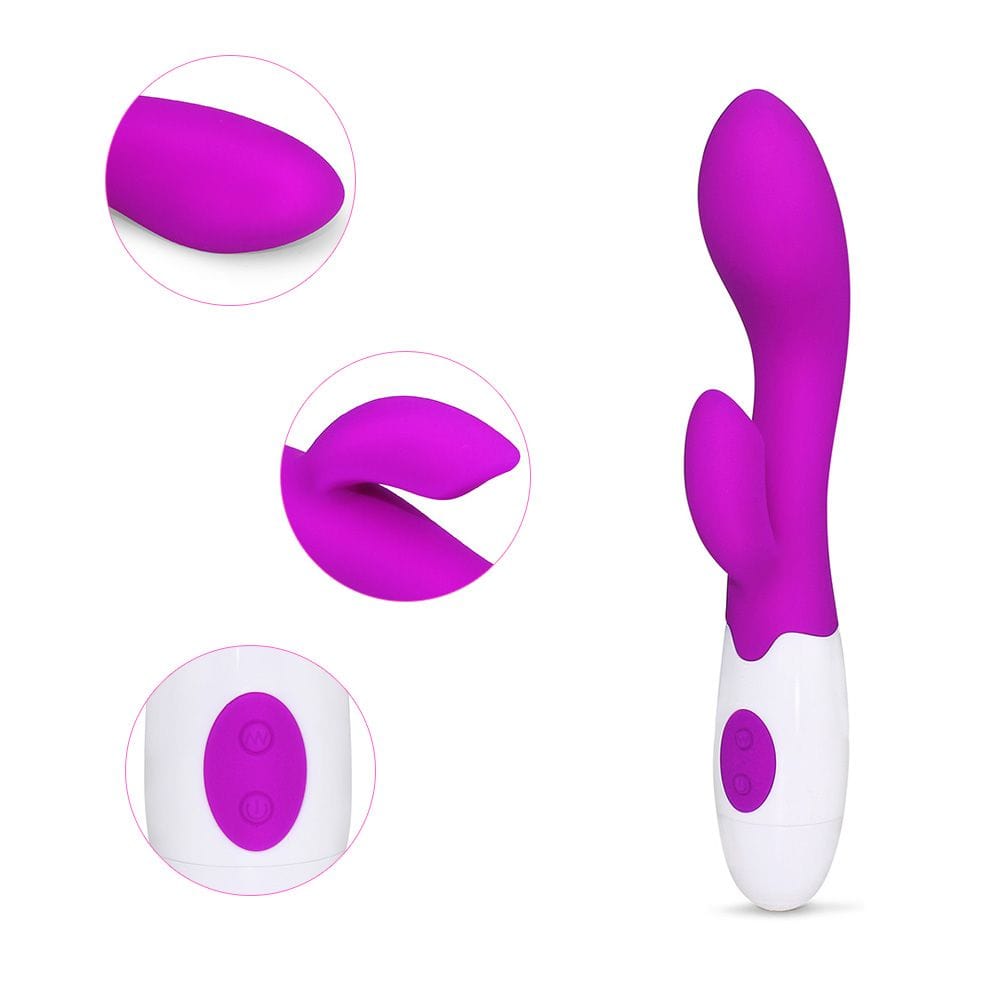 Vibrator G-Punkt Nelke 20 x 3,5 cm