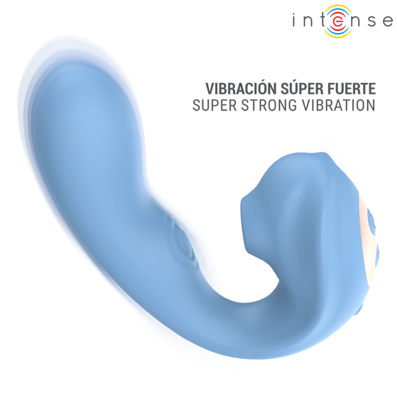 Vibrator Gina für Klitoris multifunktional Blau – Ansicht 5
