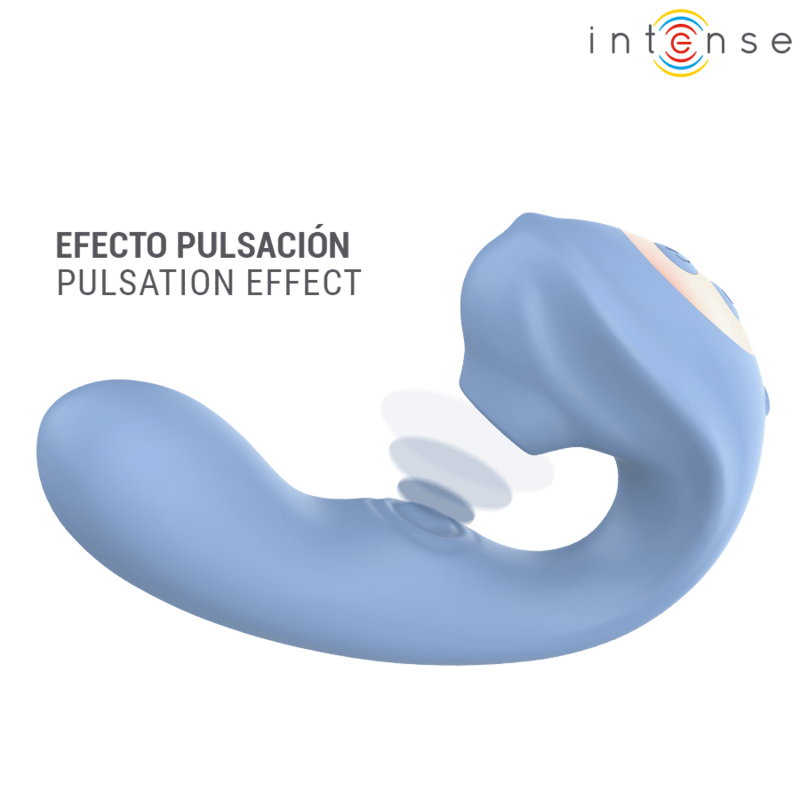 Vibrator Gina für Klitoris multifunktional Blau – Ansicht 4