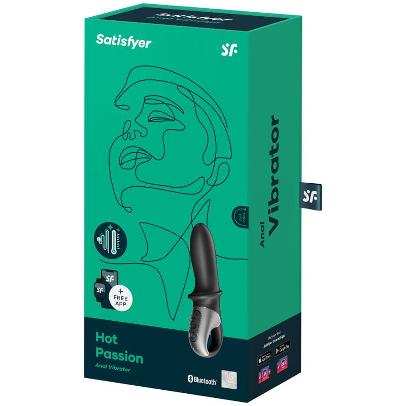 Vibrator Hot Anal App Schwarz – Ansicht 4