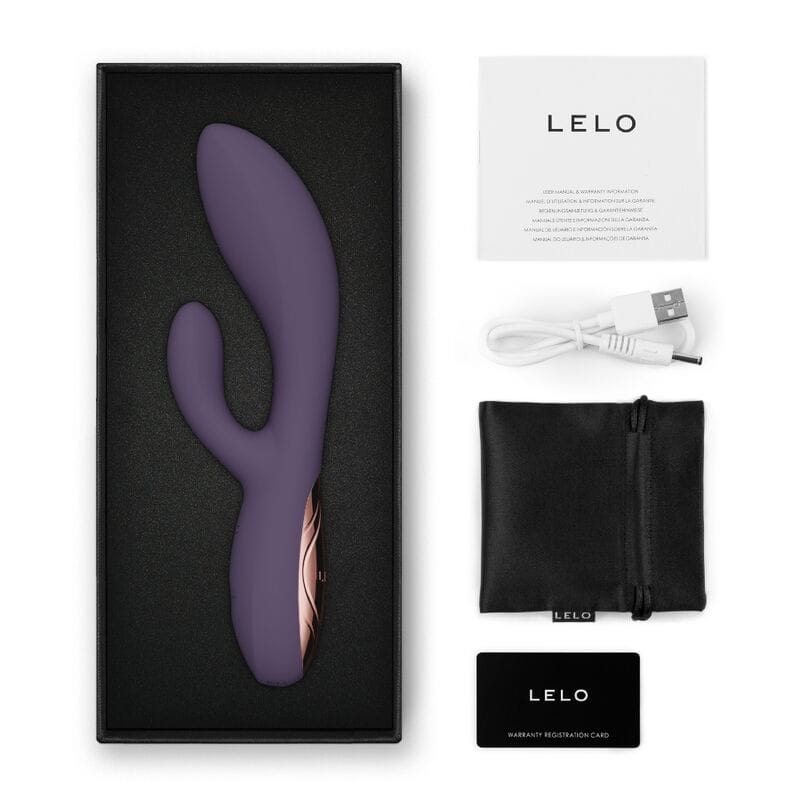 Vibrator Ina Thrust Rabbit mit Stoßfunktion Lila – Ansicht 11