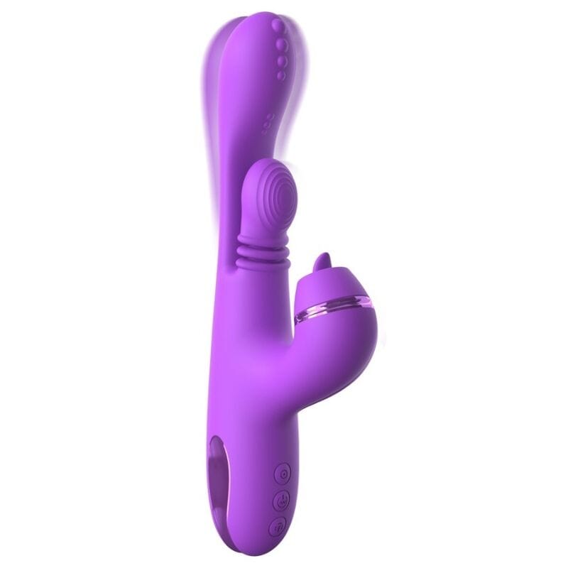 Vibrator Intimotion Pulse Pro Vibe Rabbit Lila – Ansicht 5