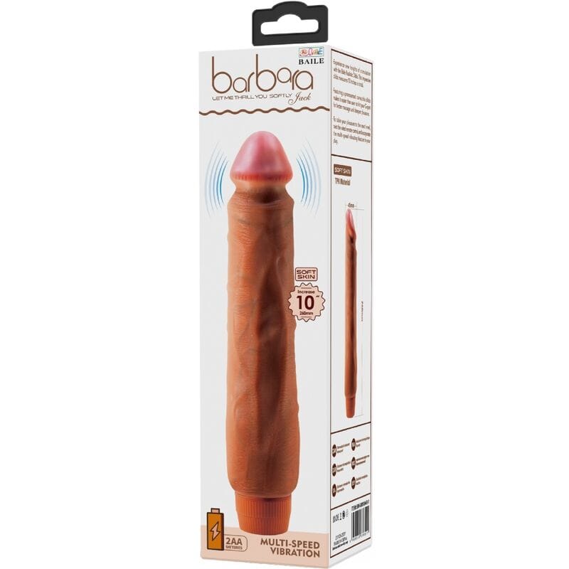 Vibrator Jack Mulatte 26 cm