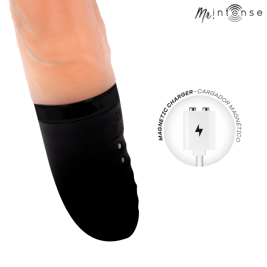 Vibrator Jean Up&Down aus Silikon mit Wärmefunktion 24 cm Ø 3,8 cm – Ansicht 9