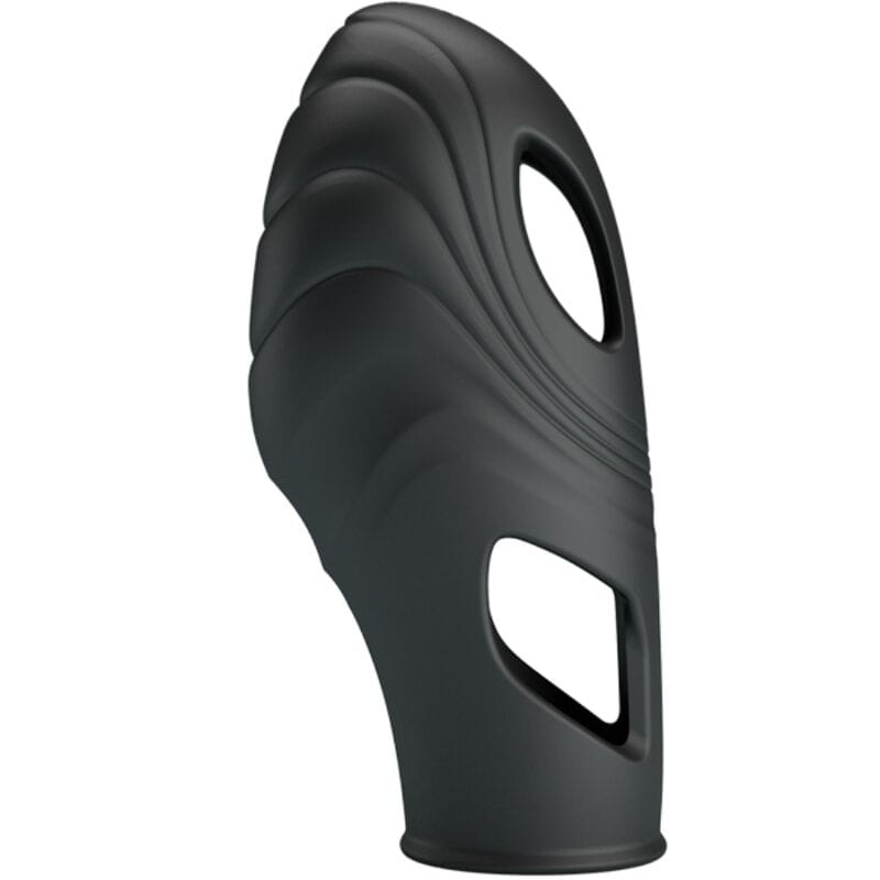 Vibrator Lich Silikon-Fingervibrator Schwarz