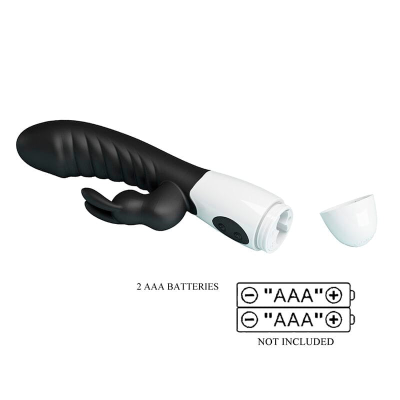Vibrator Naughty Bunny Rabbit 30 Funktionen Schwarz – Ansicht 10
