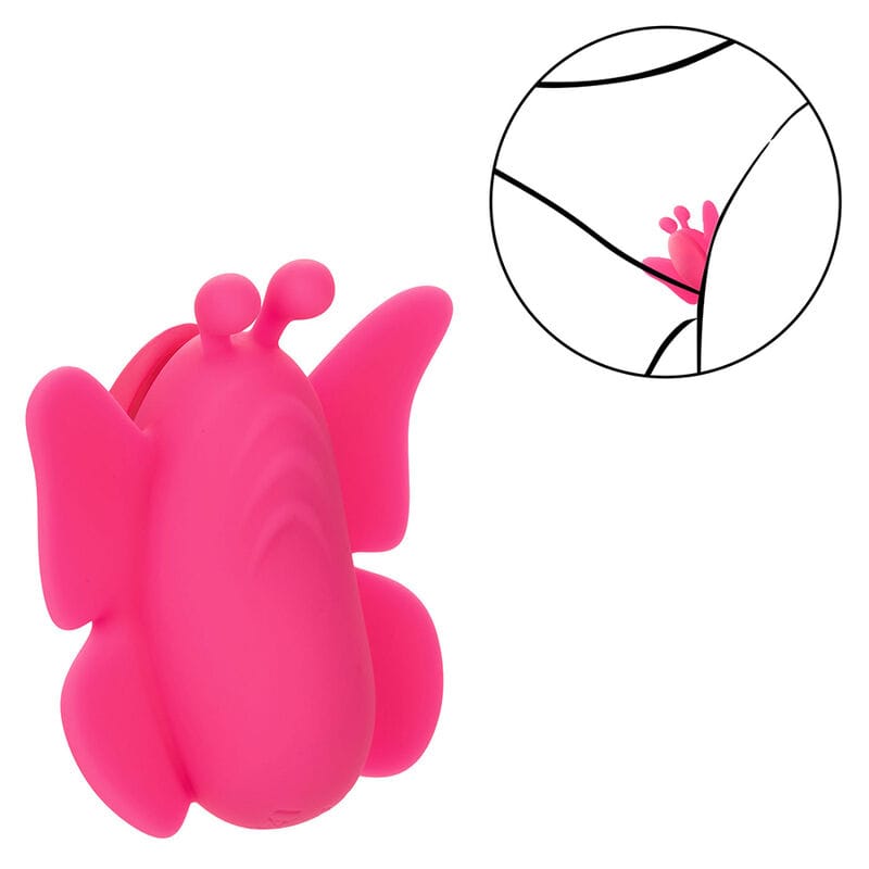 Vibrator Neon Vibes der Flutter Vibe Stimulator 10 Vibrationen Rosa
