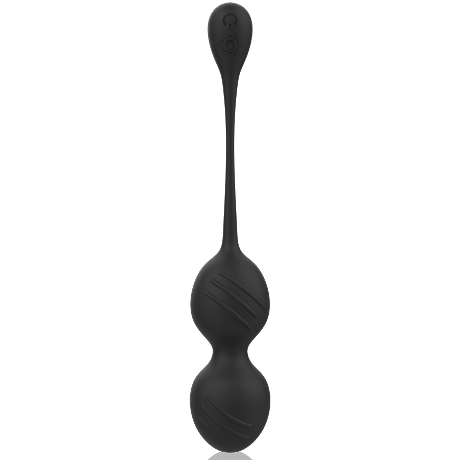 Vibrator Nisha wiederaufladbare vibrierende Kegelbälle Schwarz – Ansicht 8