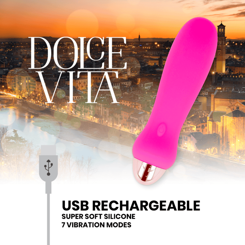 Vibrator Nr. 5 Silikon Rosa Ø 2,8 cm – Ansicht 4
