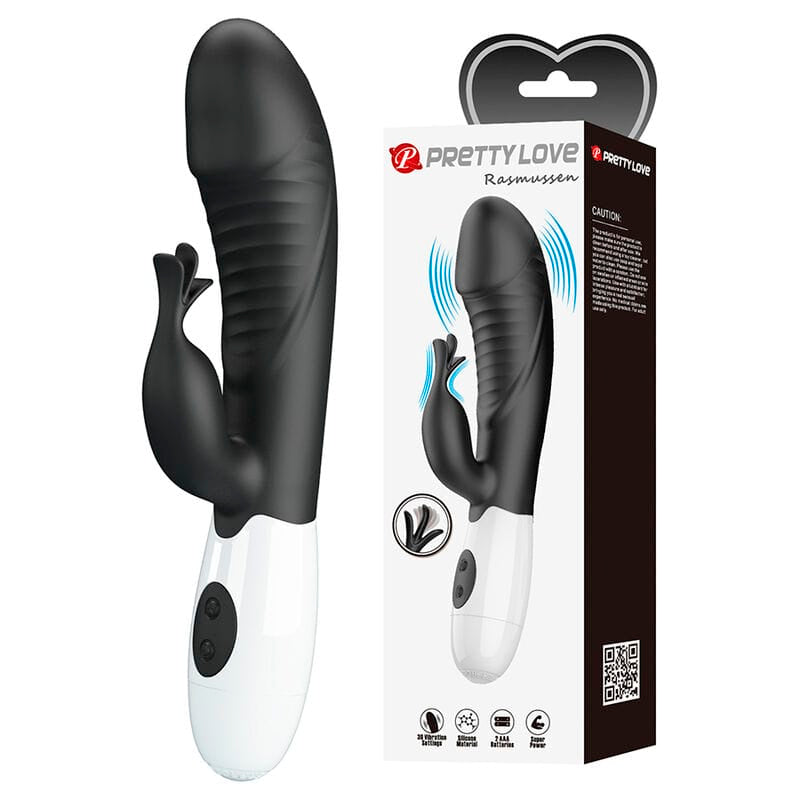 Vibrator Rasmussen Rabbit 30 Funktionen Schwarz – Ansicht 2