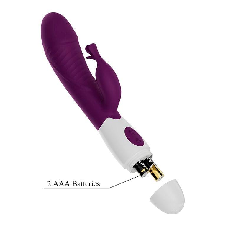 Vibrator Rogue Muse Rabbit 30 Funktionen Lila – Ansicht 6