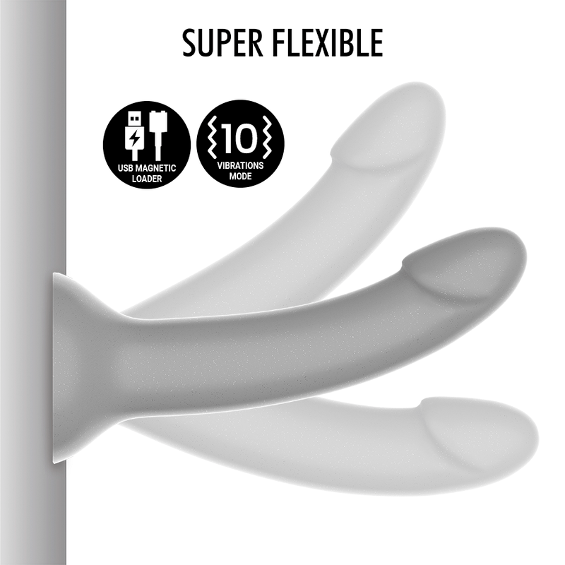Vibrator Rune Majestic S Watchme Wireless Technology kompatibel Silber 12,5 x 3,5 cm – Ansicht 6