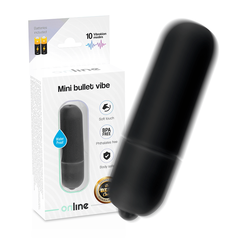 Vibrator Schwarze Mini-Vibrationskugel 6,2 x 1,9 cm