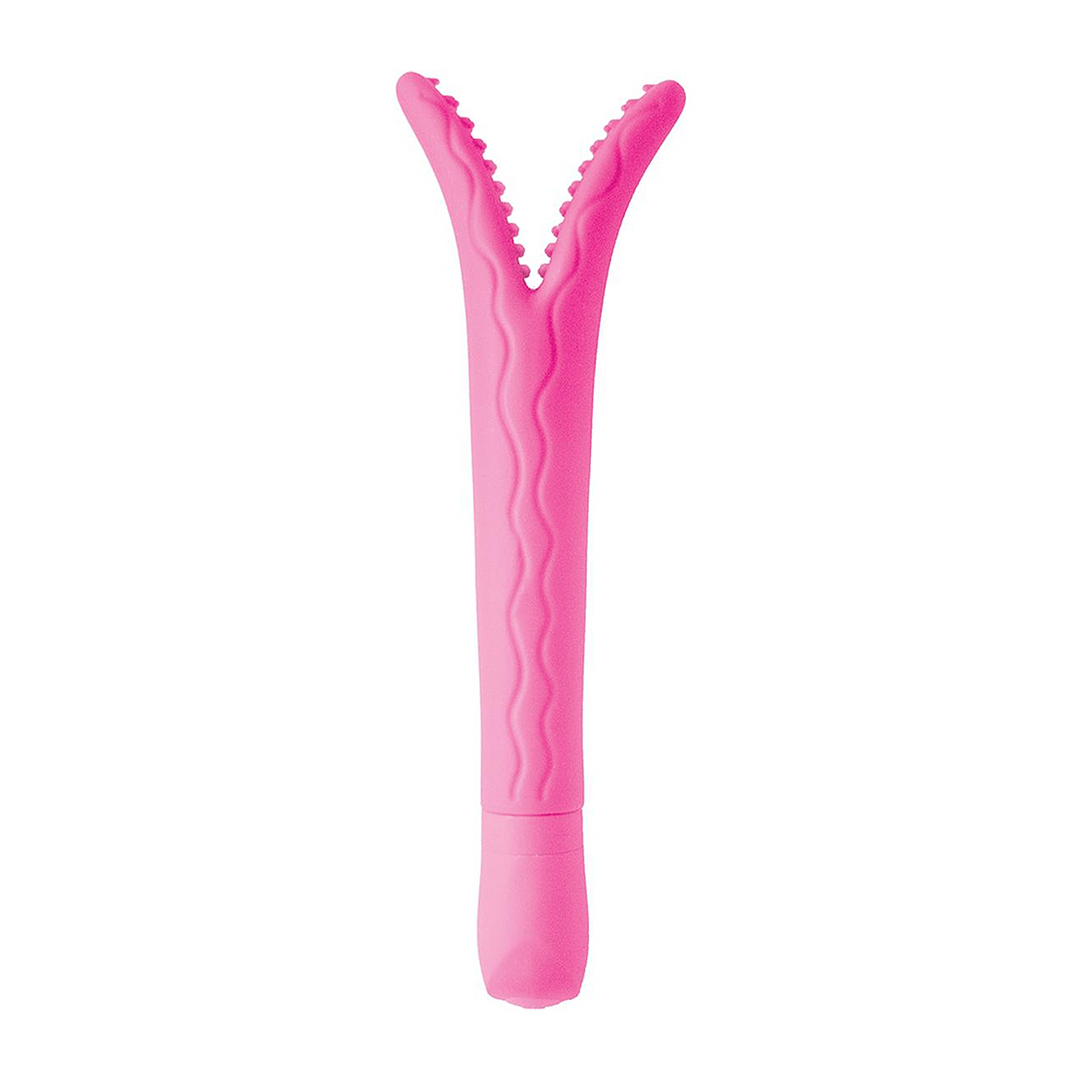 Vibrator Seducer Me Twin Climaxer Pink 24,8 x 3,2 cm
