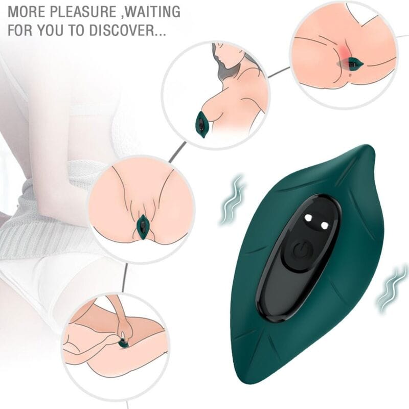 Vibrator Stimulator & Fernbedienung Grün